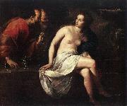 CAGNACCI, Guido Susanna vecchioni oil on canvas